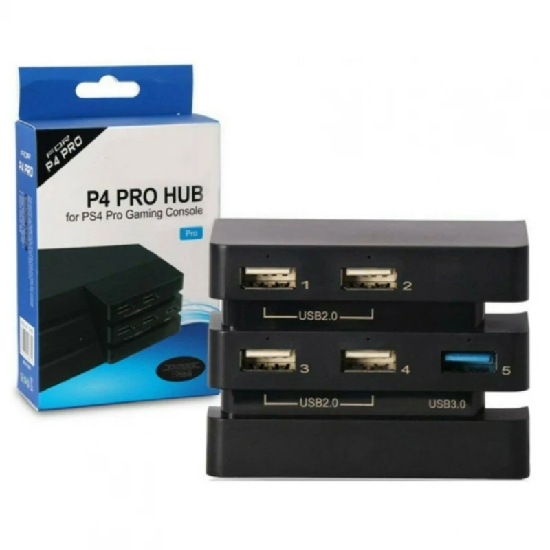 USB HUB 5 ports for SONY PLAY STATION 4 PRO PS4 PORT ports 3.0 2.0 # Sony Play Station 4 Pro (CUH-7115B, CUH-7116B, CUH-7108B, CUH-7216B, CUH-7202B, CUH-7215B, CUH-7216B, CUH-7218C)