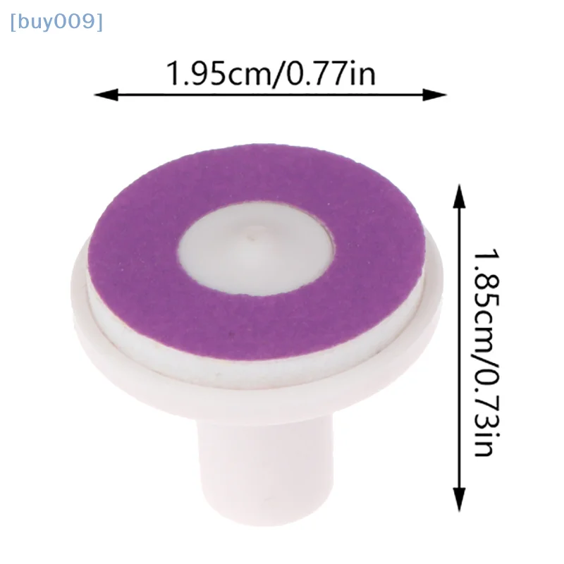 【buy009】6 Pcs Nail Files Nail Polisher Replacement Electric Trimmer Heads File Pads For Plastic Child Nail Trimmer Pads