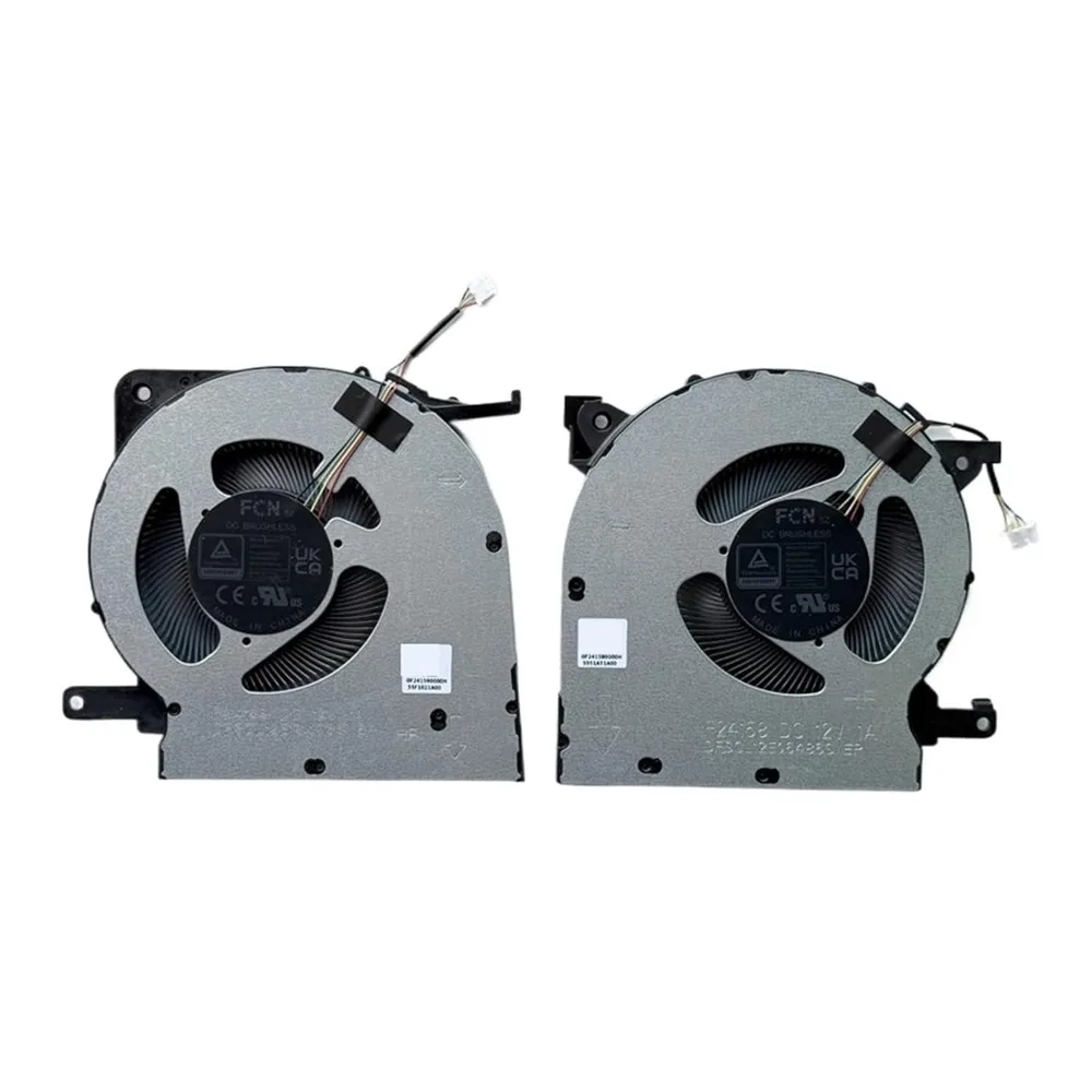 

Laptop CPU GPU Cooling Fan for Lenovo Legion 5 15IRX10 15IAX10 Gaming 5F10S14332/3 5F10S14297/8 12V 1A