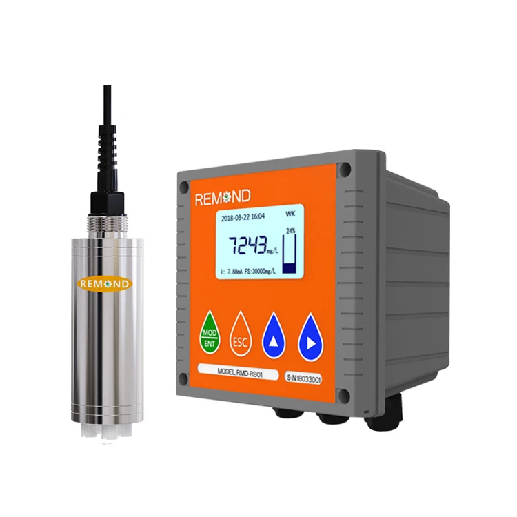 Sludge Concentration Meter Total Suspended Solids Sensor TSS Analyzer MLSS Sensor For Water Treatment