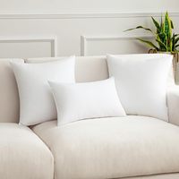 30x50cm 45x45cm 50x50cm Throw Pillow Insert White Cushion Inner Filling Square Pillow Core For Bed Sofa Office Cushion Insert