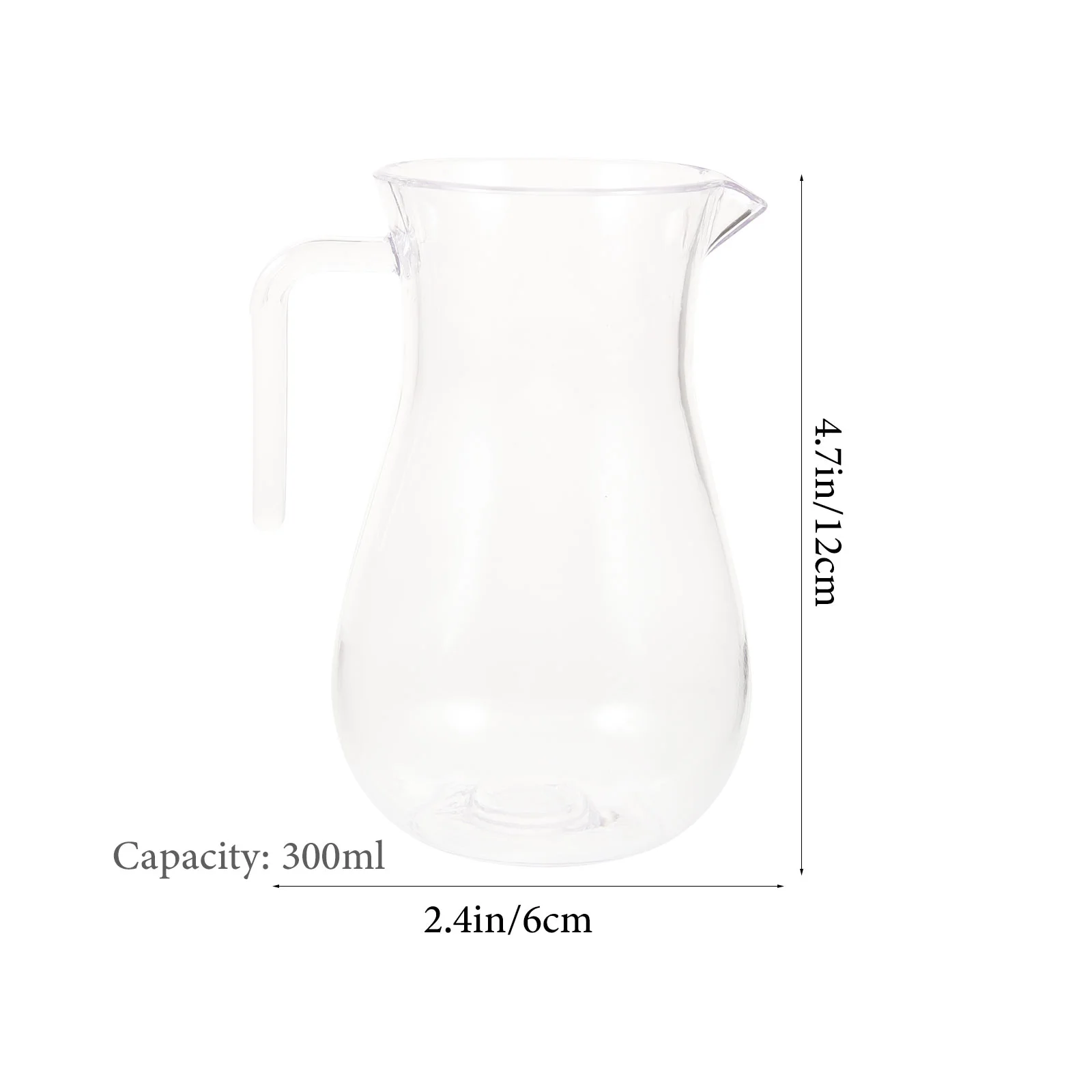 Carafe en acrylique réutilisable, distributeur, fournitures pour la maison, bar, plastique Sync der