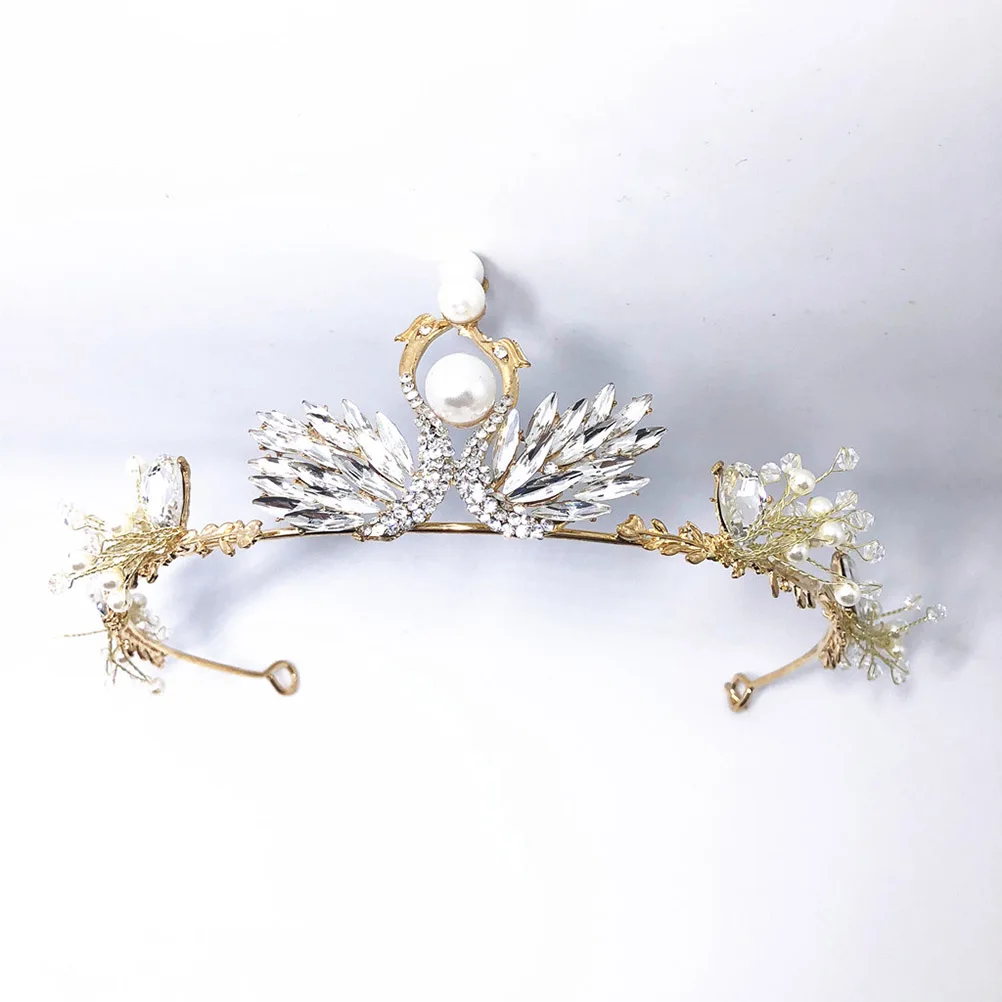 

Crown Princess Women Tiara Headgear Hair Hoop Wedding Bride Headband Bridal Women's