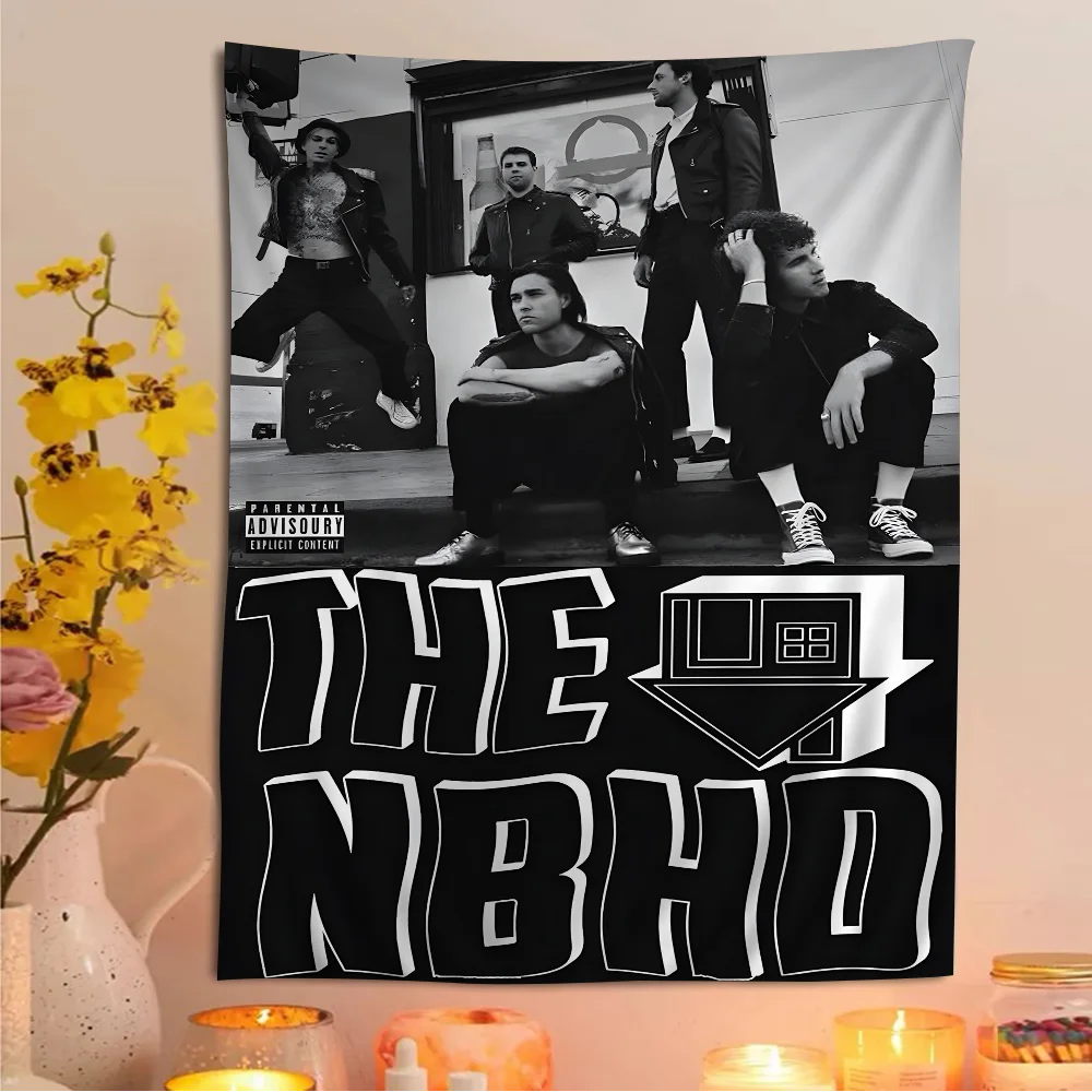 The N-Neighbourhood Band Hanging Bohemian Tapestry Japanese Wall Tapestry Anime Kawaii Room Decor