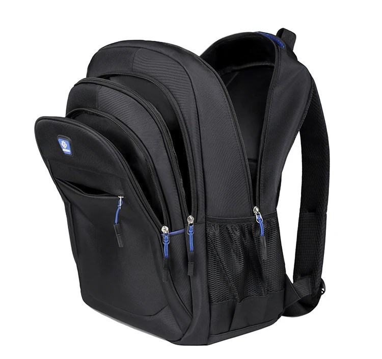 Backpack Men and Women Oxford Cloth Backpack Large Capacity Junior High School Student Backpack Men's Travel Backpack