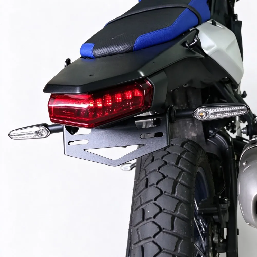 Motorcycle Rear License Plate Holder Bracket Tail Tidy Fender Eliminator For Yamaha Tenere 700 XT700Z 2019 - 2023 2024 2025 2026