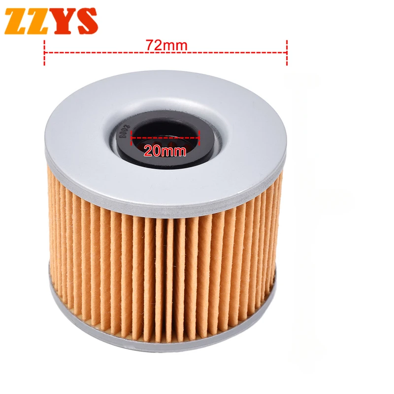 

72mm 250CC Motorcycle Part Oil Filter For Suzuki GSF250 GSF250V 1997 GSF250N Bandit GSF 250 GJ74A 1992-1995 1994 OEM 16510-06C00