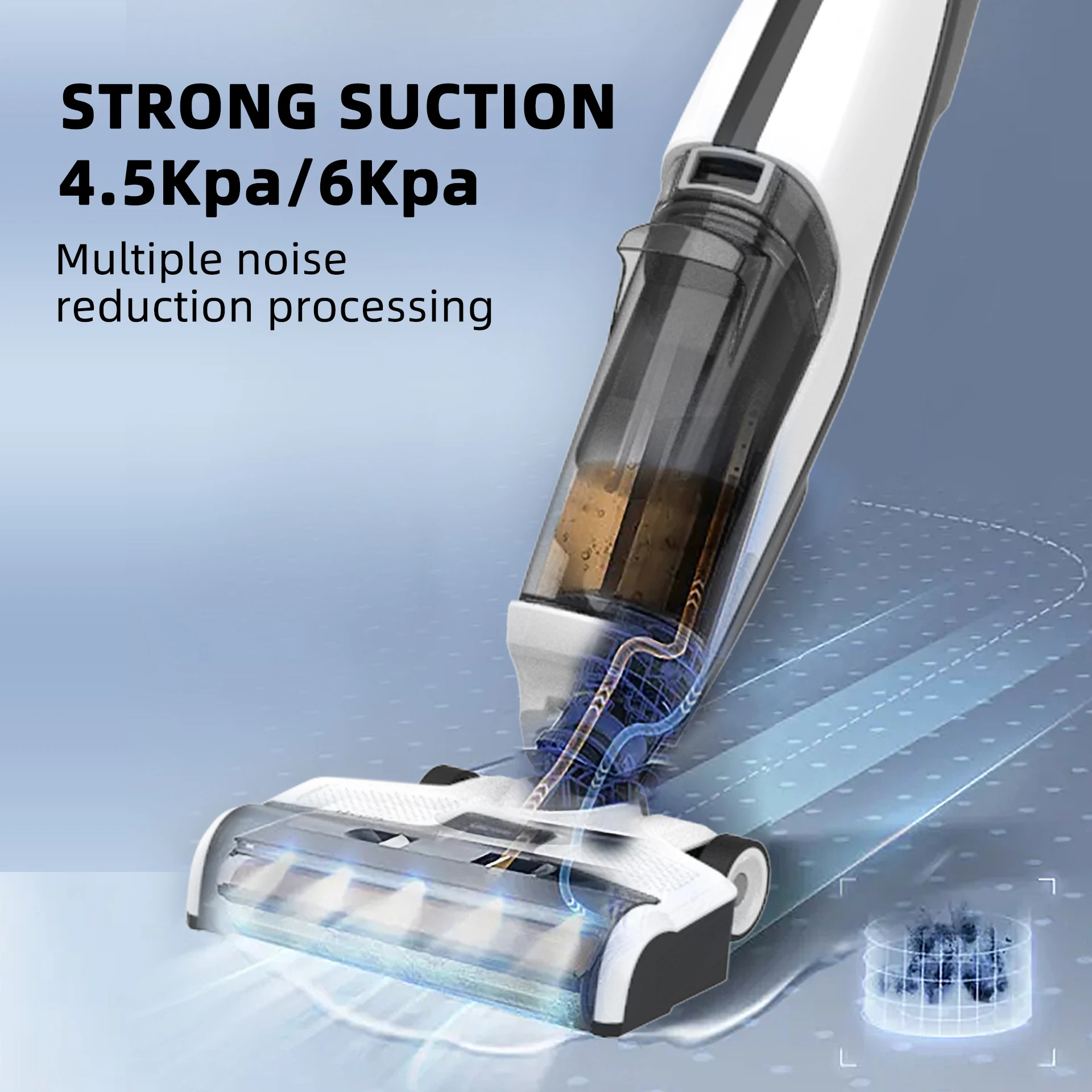 Professional Popular Cordless Cleaning Appliance Rechargeable Extractor Portable Carpet Vacuum Steam Cleaner