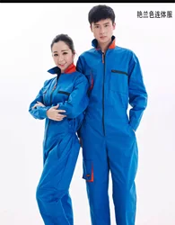 Durable Workshop Uniforms Protective Worker Pants Uniforms Men's Working Coverall Casual Jumpsuit Automotive Workers Overalls 5X