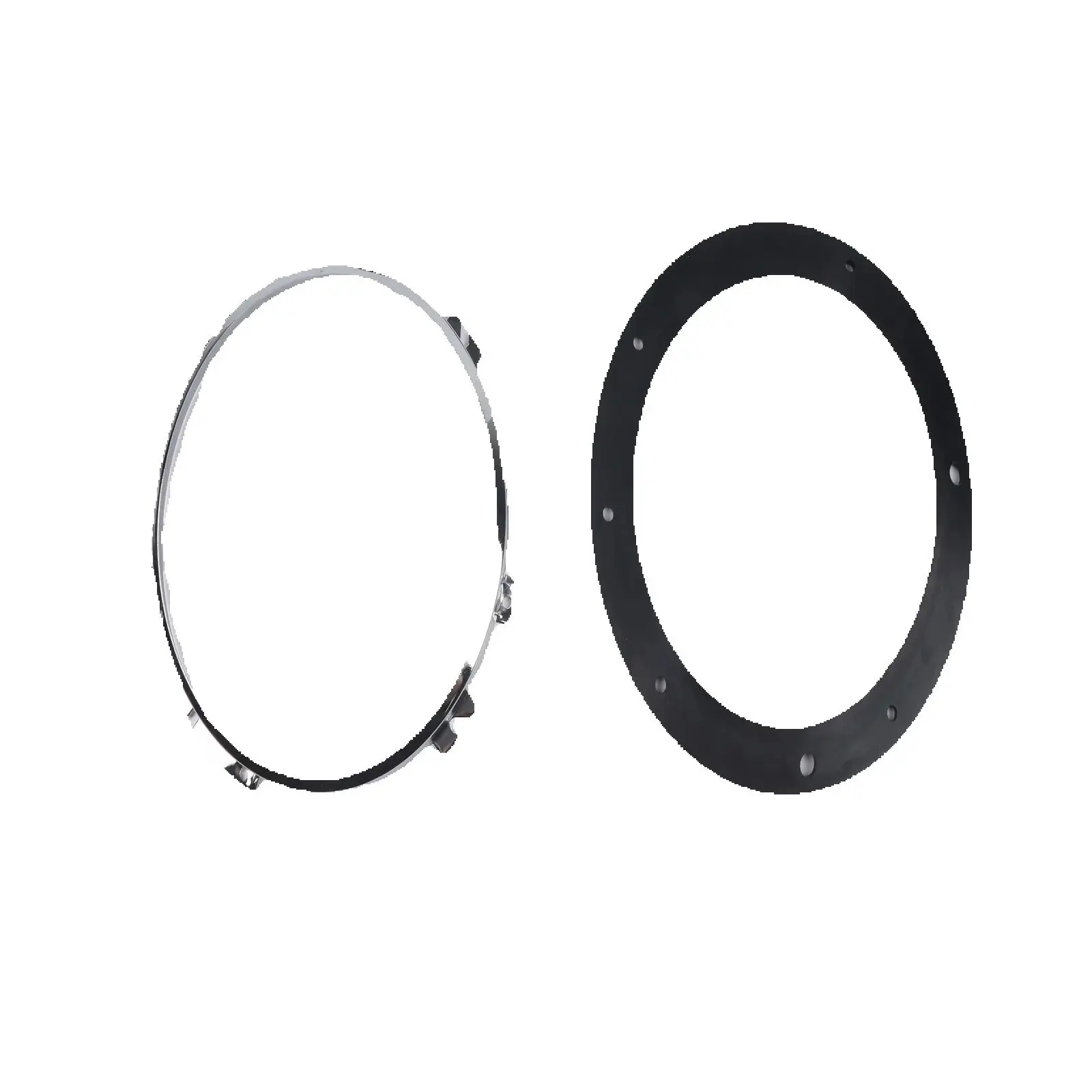 1Pair Headlight Housing Bucket Shell 7 Inch For Austin Mini Classic Car