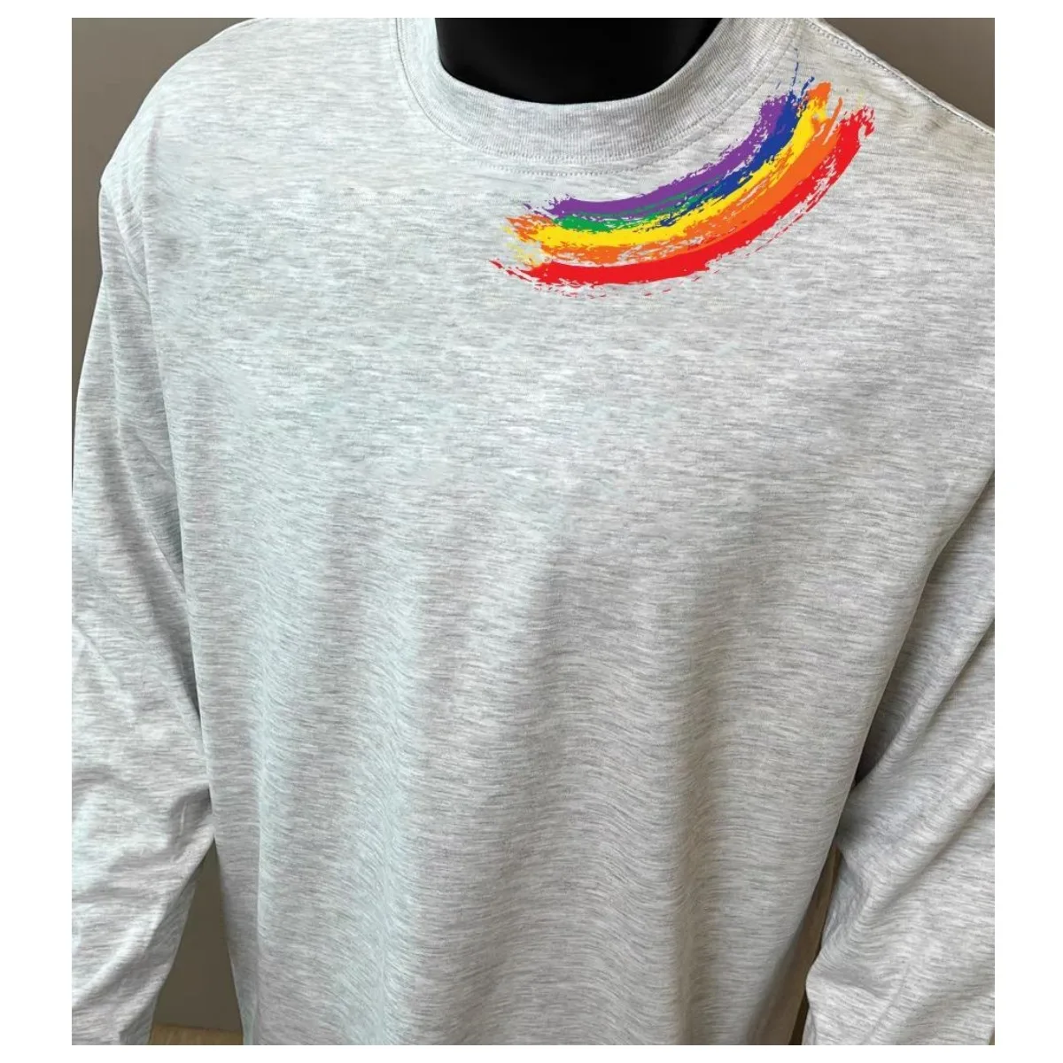 

Men's Autumn Winter Large Size Long Sve T-irt round Ne Sweatirt Boting Bla Top American Sle Casual Wear