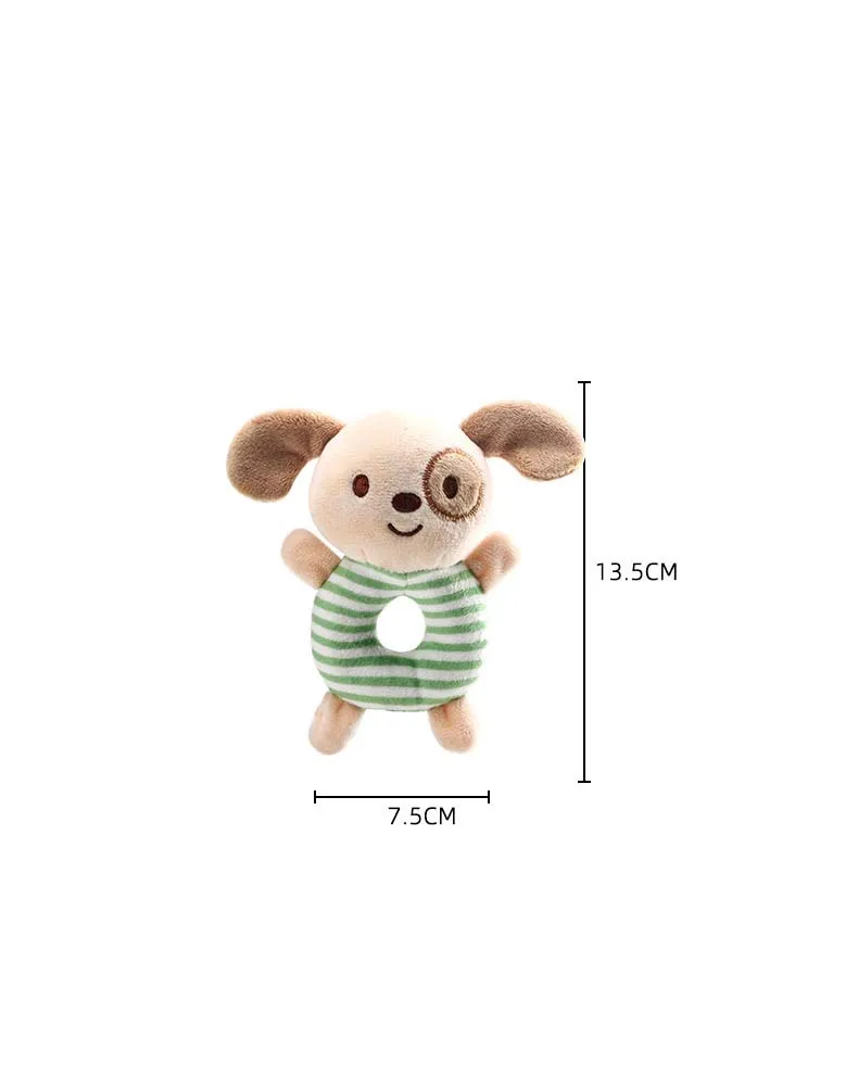 Novo bebê chocalho brinquedos dos desenhos animados animais de pelúcia infantil mão anel cama brinquedos para recém-nascidos 0-24 meses criança brinquedo educativo precoce
