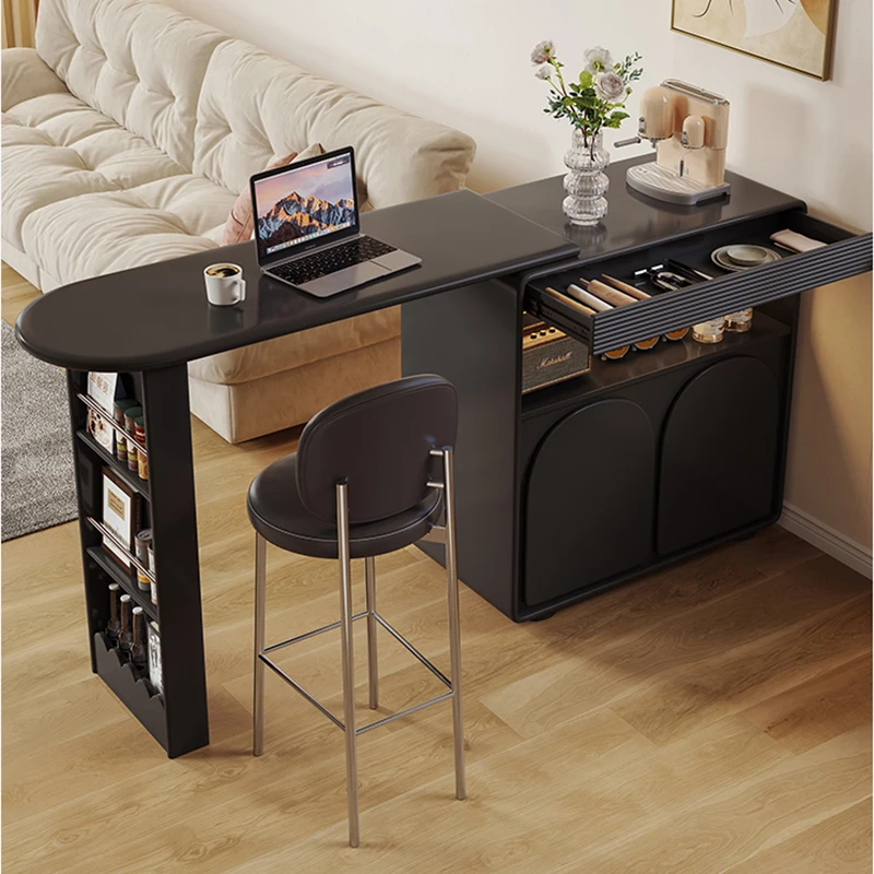 Storage Design Bar Dining Table Design Design Wall Drink Bar Counter Table Modern Aesthetic Beistelltisch Living Room Furniture