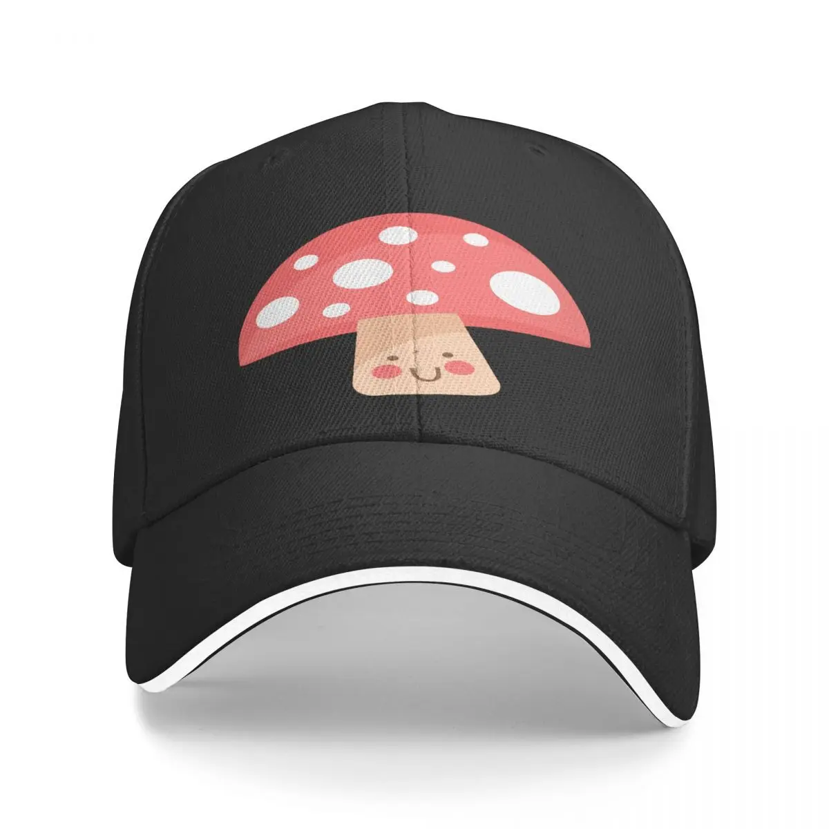 Boné Mushroom Baseball para Homens e Mulheres, 852 Caps, Man Hat