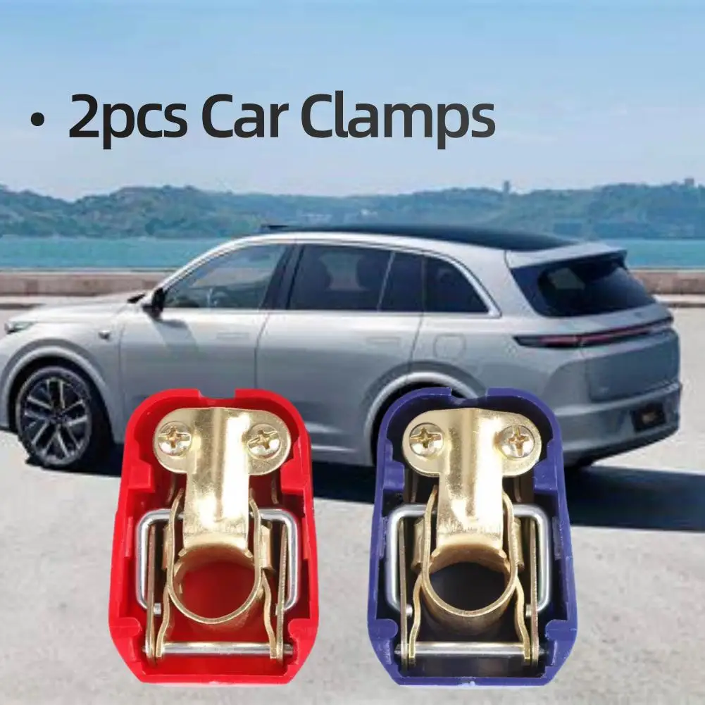 

2 Pcs Positive&Negative Electrode Quick Release Battery Accessories Lift Terminals Car Clamps Connector Car Off