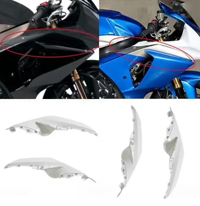 Motorcycle parts Side Panel Upper Trim Fairing Fit For Suzuki GSXR1000 GSXR 1000 GSX-R1000 K9 2009 2010 2011 2012-2016