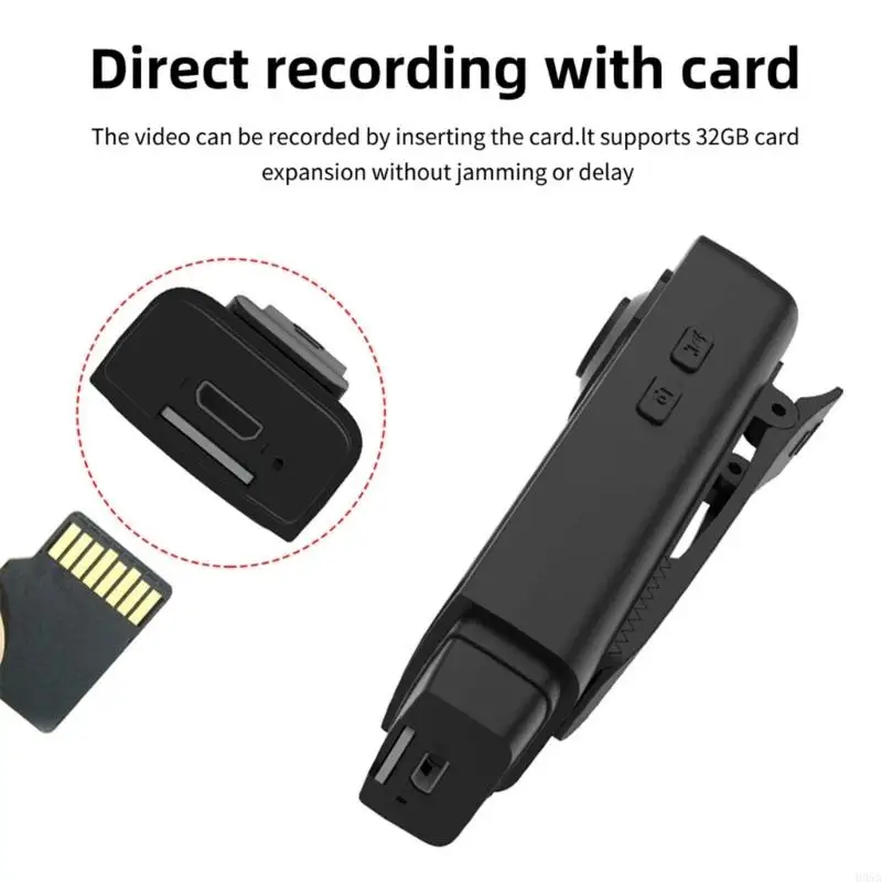 A18 مشبك لاسلكي على الكاميرا 1080P تسجيل ليلي ونهاري كاميرا فيديو صغيرة للمسافر ودوريات السلامة #3