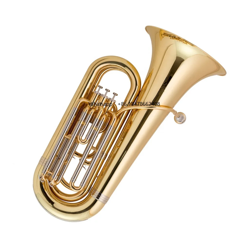 

SEASOUND OEM Marching Trumpet BB 3 Pistons Convertible Tuba JYTU7373 Option