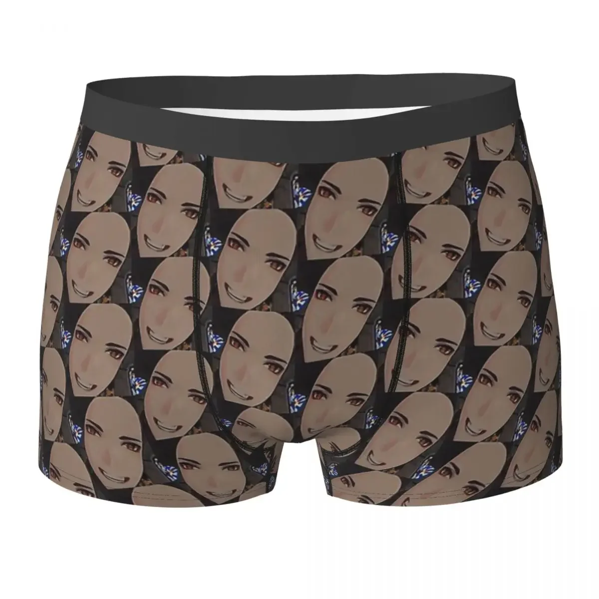 Cursed Zhongli Man's Boxer Briefs Underpants Genshin Highly Breathable Top Quality Gift Idea