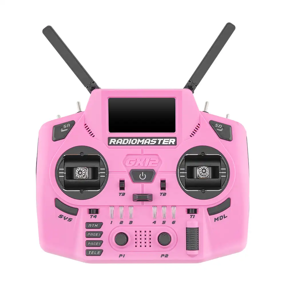 Radiomaster GX12 Crush 2.4G Dual 1W Gemini Xrossband ELRS Radio Transmitter Controller - Mode2 / Left-hand Throttle