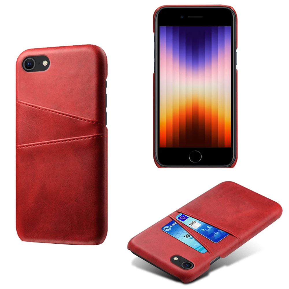 Retro PU Leather Cover For iPhone SE 2022 Case Card Slots Coque For Apple iPhone SE3 SE 3 (2022) (3rd generation) 4.7