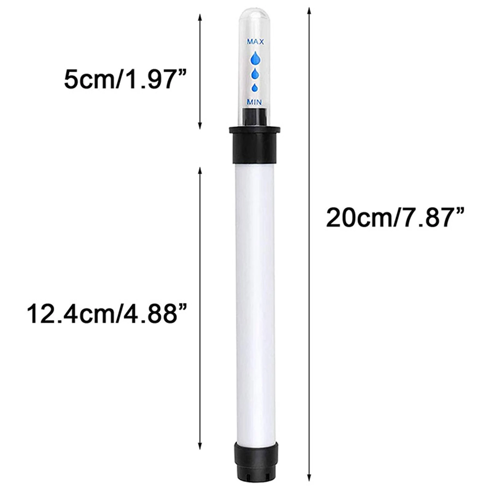 AS95-8 قطع أواني الزهور لمؤشر مستوى المياه للنباتات الداخلية، مناسبة جدًا لباستنائي الهوايات