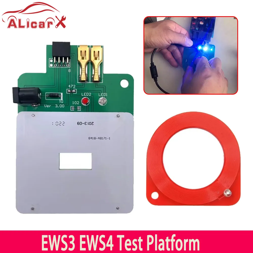 EWS3 EWS4 Test Platform Rechargeable For BMW / Land Rover EWS Programmer PCF7935 BMW Tester & Auto Lock Inspection Loop for Key