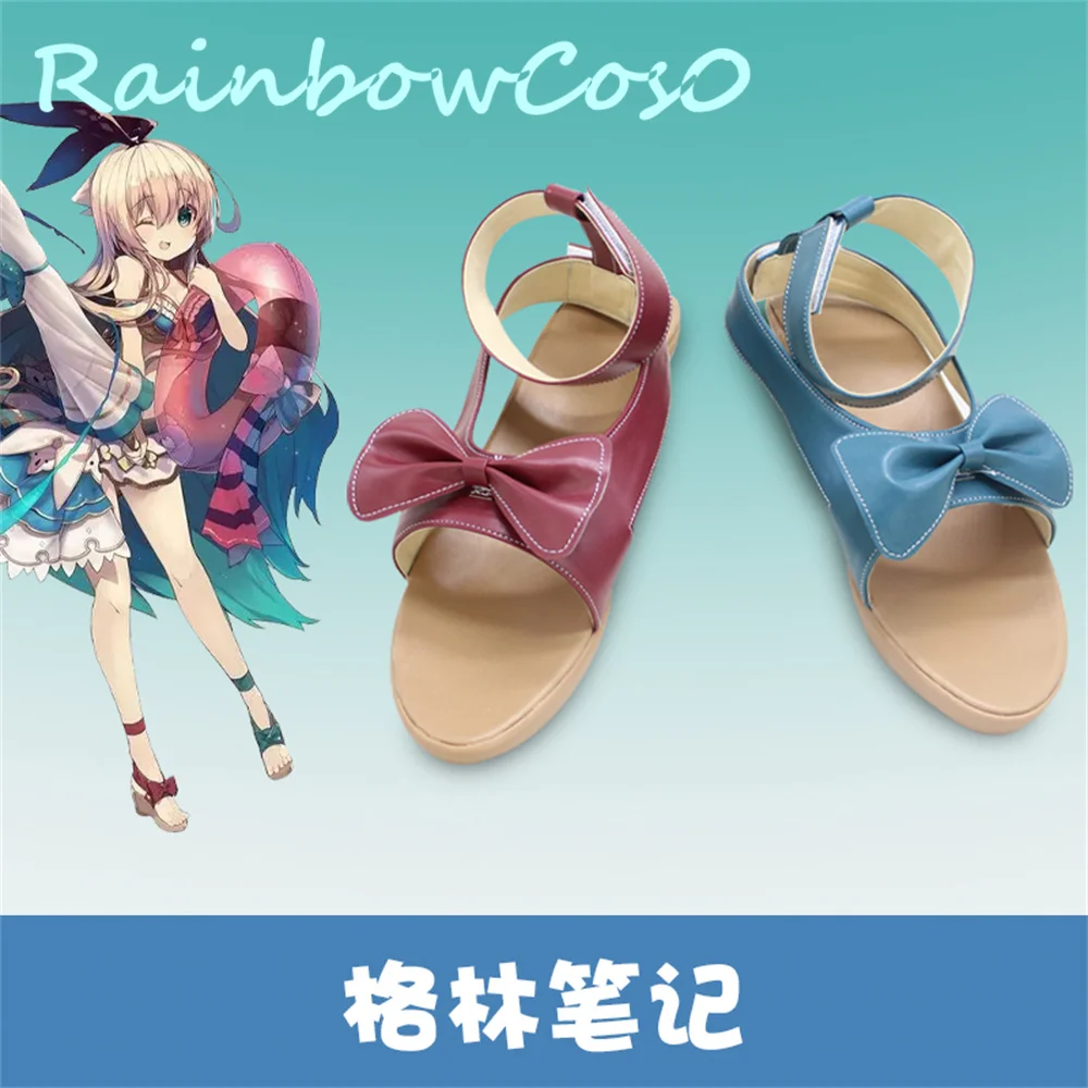 Grimms Notes The Animation Rena Cosplay Shoes Boots Halloween Christmas RainbowCos0 W2581