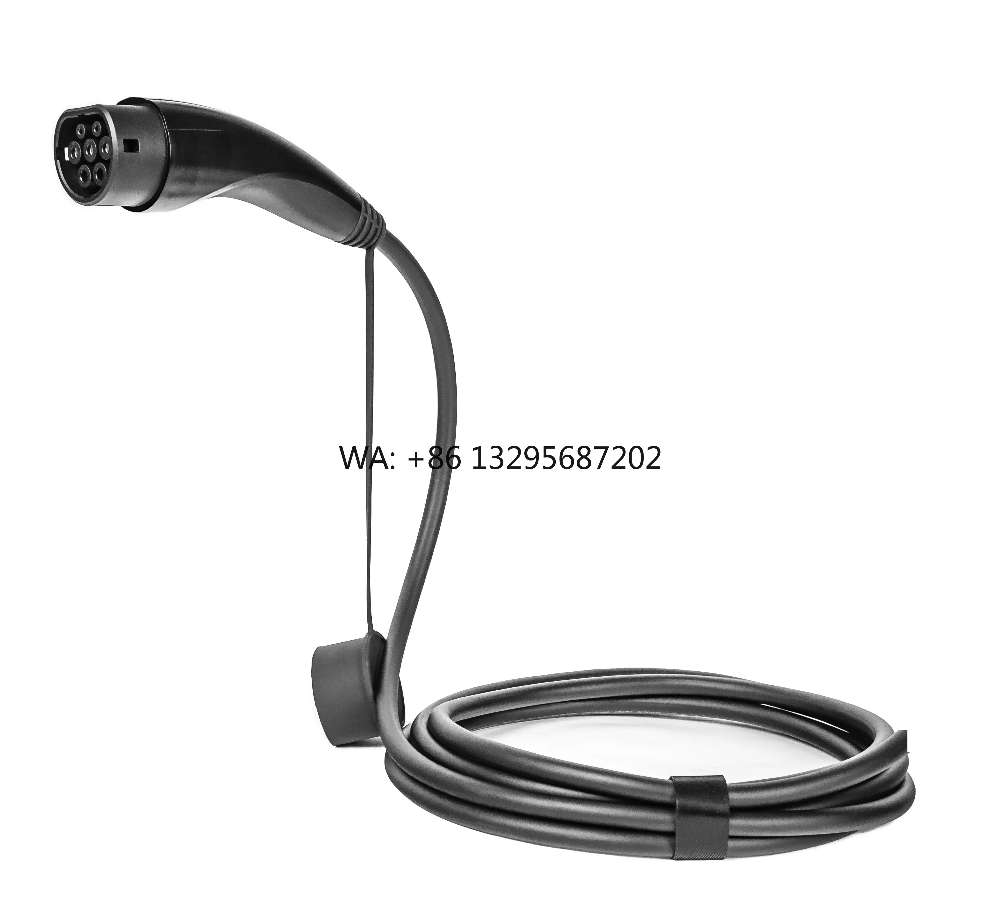 

Зарядный разъем JET 32A Type2 (женский) для электромобилей с кабелем 5 м, 22 кВт, новый, для замены/ремонта