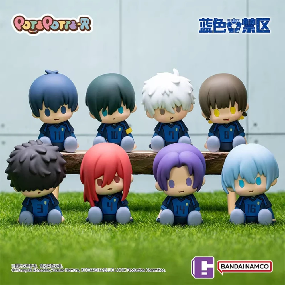 

POTEPOTTE-R Blue Lock Series Blind Box Peripherals Figure Decoration Doll Cute Desktop Ornament Trendy Surprise Bag Boy Toy Gift