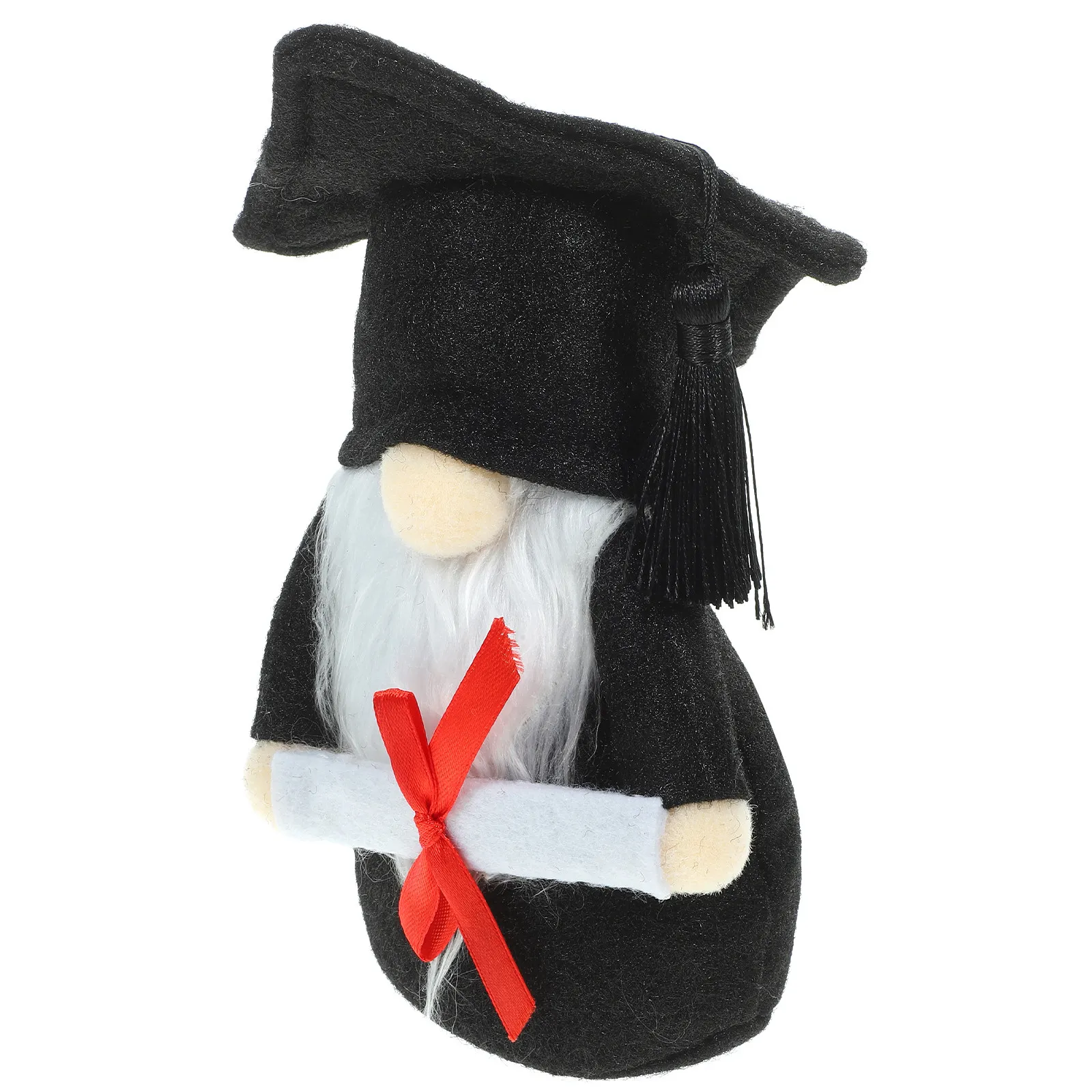 1Pcs Doctor Cap Gnome Creative Back-to-School Decoration Photography Prop Faceless Tabletop Ornament for Home Office Living Room