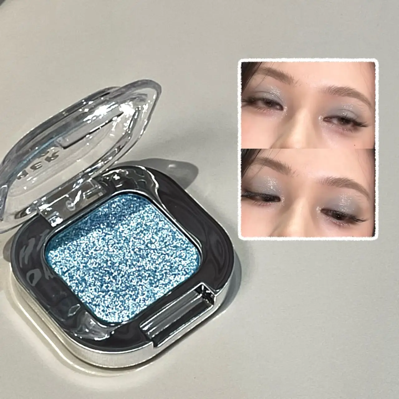 アイス ピーチ アイシャドウ パレット 細かく塗りやすい スパークリング パール光沢 マッシュポテト スモーク ブルー パープル アイシャドウ ブライトニング メイクアップ