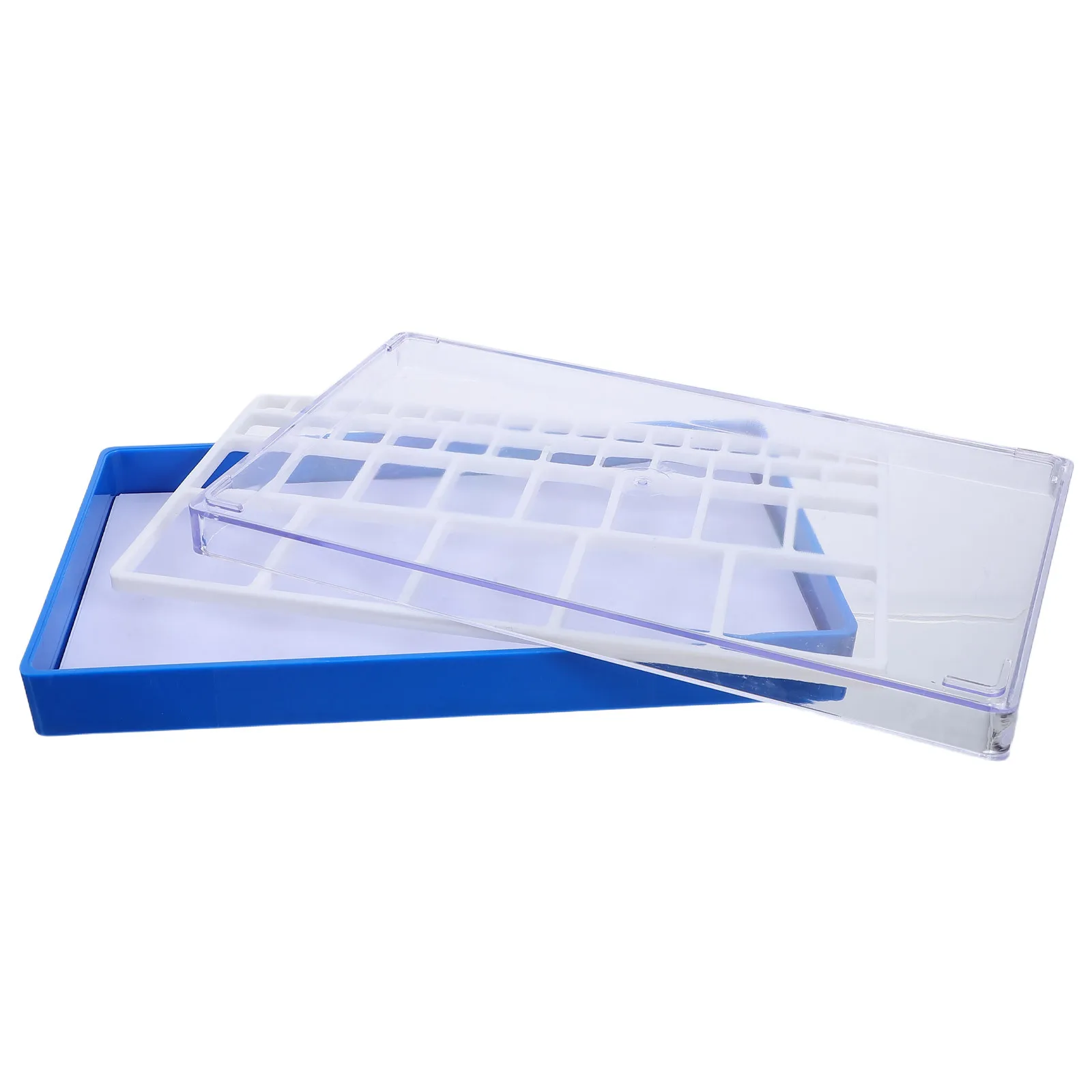 

Watch Parts Storage Box Small Plastic Container With Lid Transparent Craft Tray For Watch Repair Tool Hardware Organizer