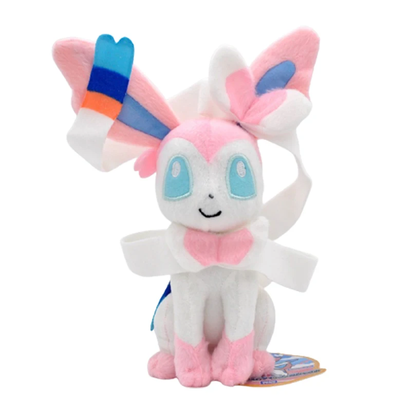 Pokemon Flareon Eevee Vaporeon Pluche Speelgoed Jolteon Evolutie Espeon Umbreon Glaceon Leafoon Sylveon Knuffel Pop Prachtig Geschenk