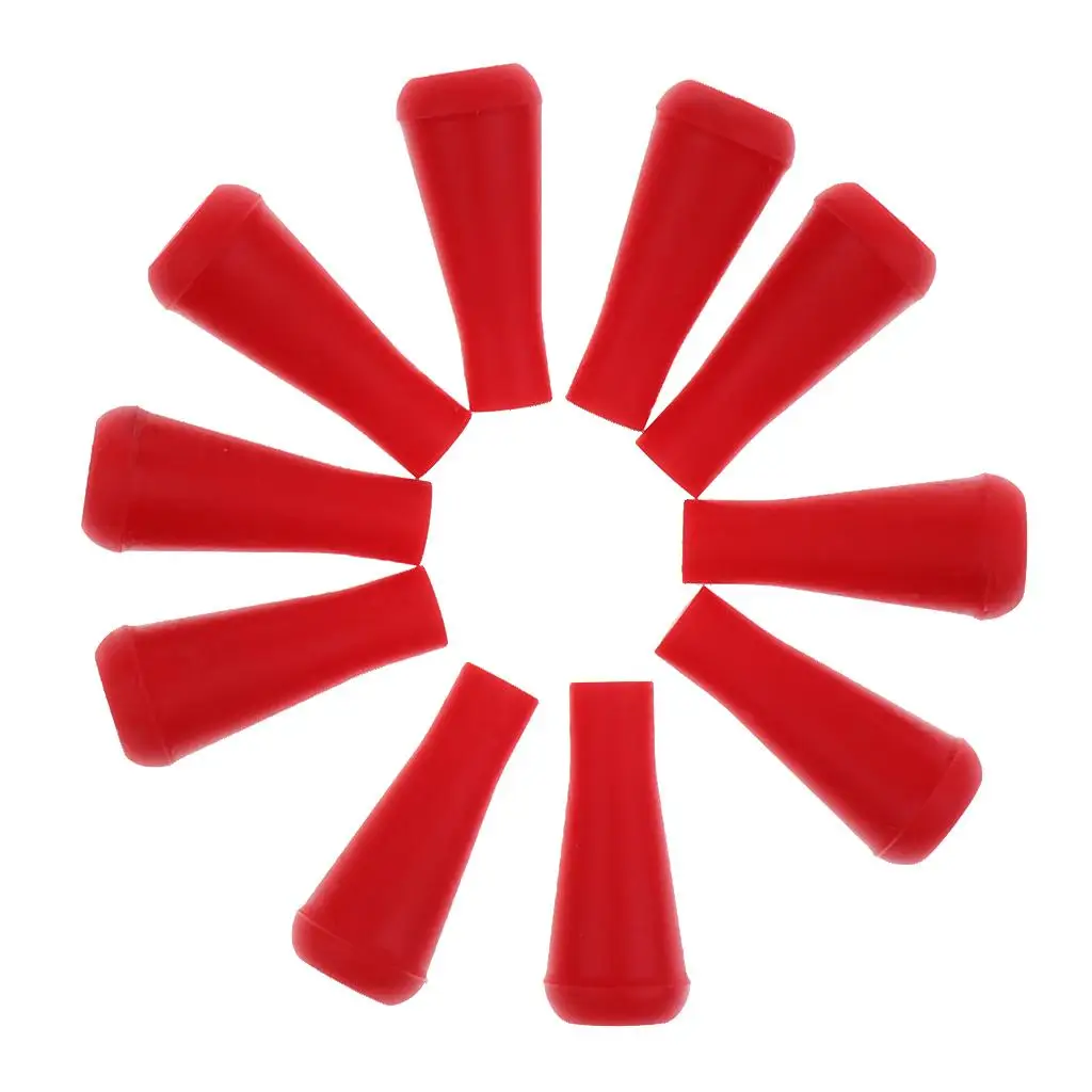 

10 Pieces Safety Soft Rubber Arrowhead for Hunting Game Accessories Toy Bow Shaft Safety Arrow Target Tips