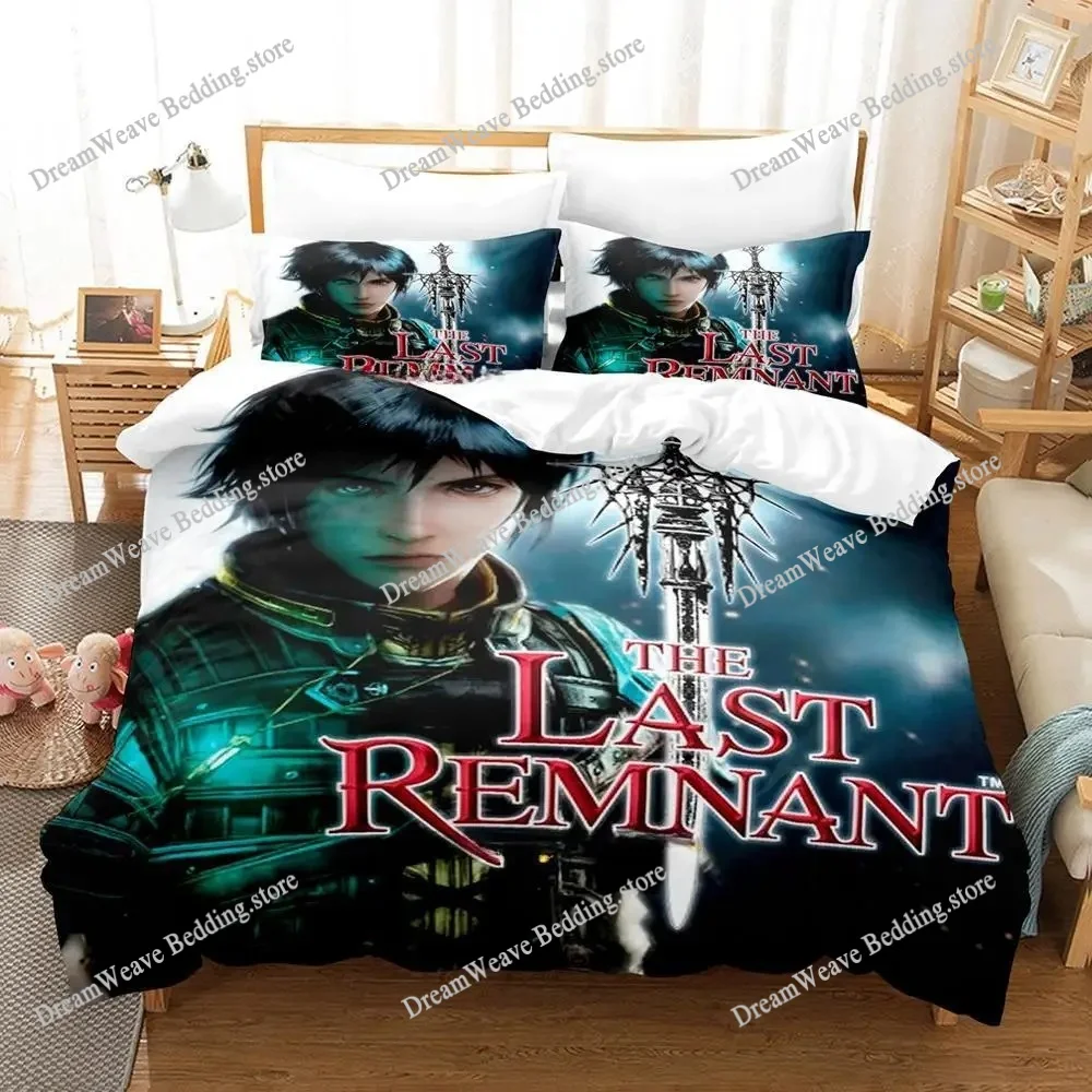 

Fashion 3d Print Game The Last Remnant Bedding Set Cartoon Anime Adult Kid Bedroom Duvet Cover Sets Home Textile Luxury Gift