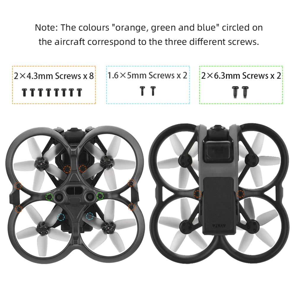 Protezione dell'elica anello di protezione dell'elica anticollisione protezioni della lama del puntello accessori per droni compatibili per droni DJI Avata