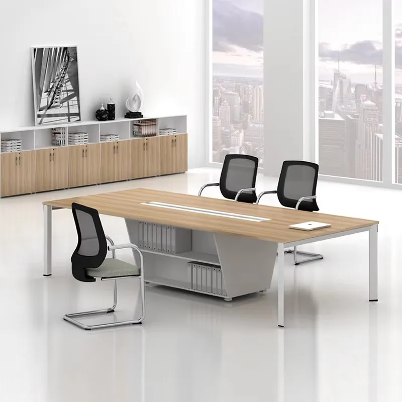 

Factory Customized Board Room Table Modular Meeting Room Table And Chairs Wood Conference Table And Chair Set