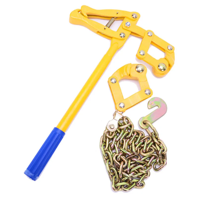 Heavy Duty Chain Strainer Fence Reinforcement Tightener Tool for Farm Chain Link Fence Installation and Repair