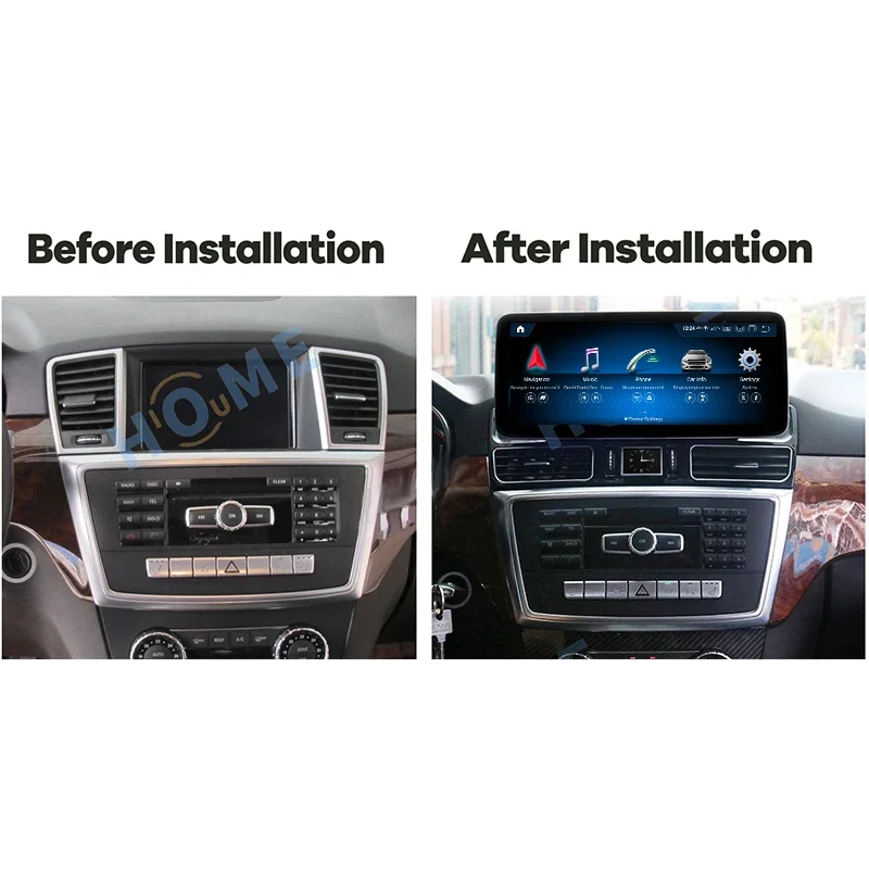 Android 13 Snapdragon 12.3 Inch Car Multimedia Player For Mercedes Benz GLE GLS ML W166 GL X166 2012-2018 GPS Navi Autoradio 4G