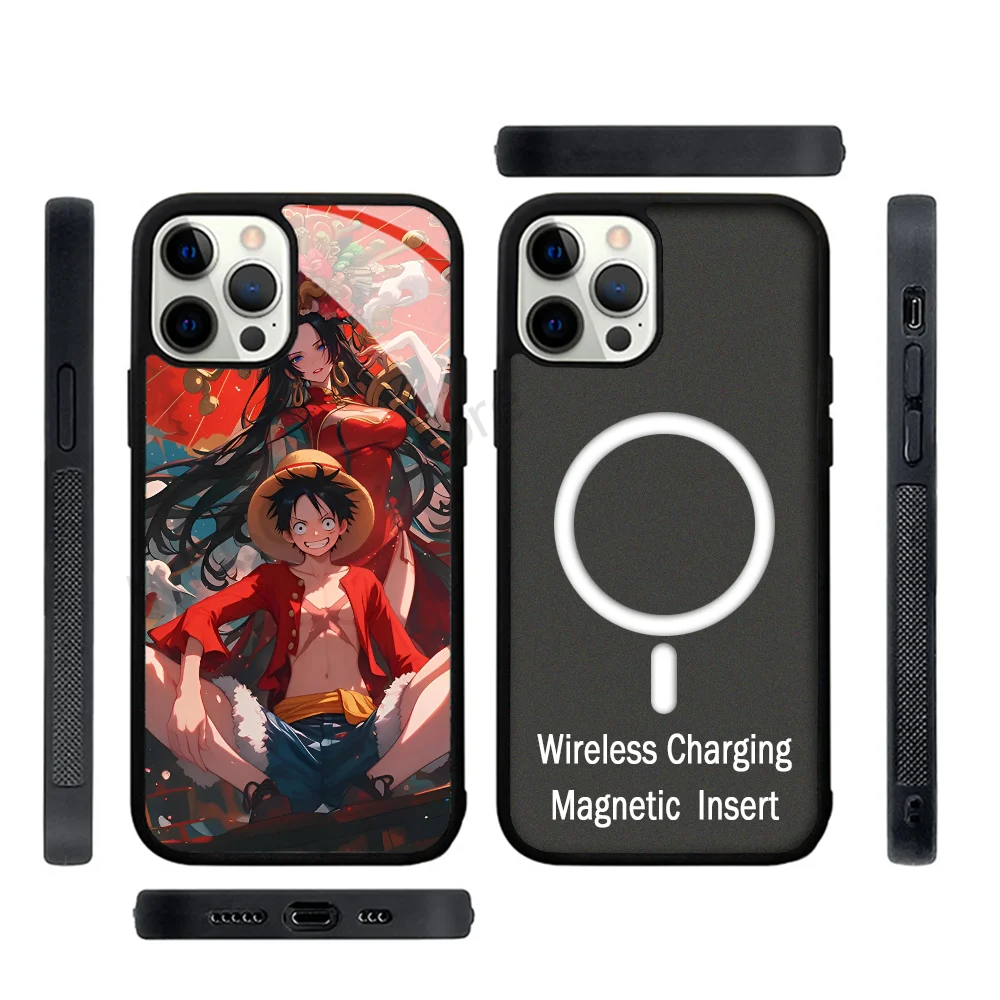 O-ONE P-PIECE Monkey D Luffy Phone Case Mobile Phone Cases For IPhone 15 14 13 Pro Max 11 12 Mini Alex Mirror TPU Shell