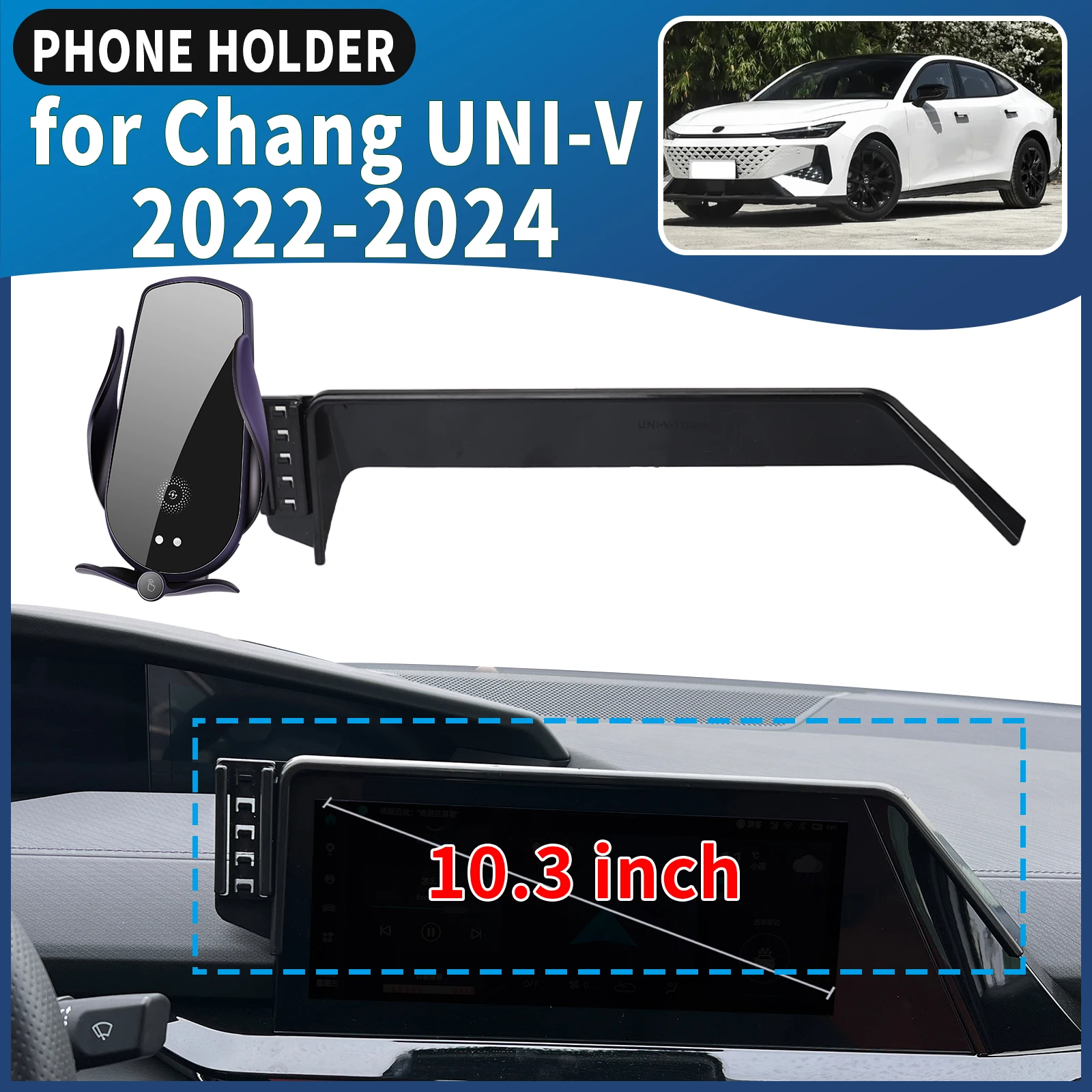 

fit for Chang UNI-V UNIV 2022 2023 2024 Car Phone Holder Mount Vehicle-Specific GPS Navigation Easy Installation accessoires