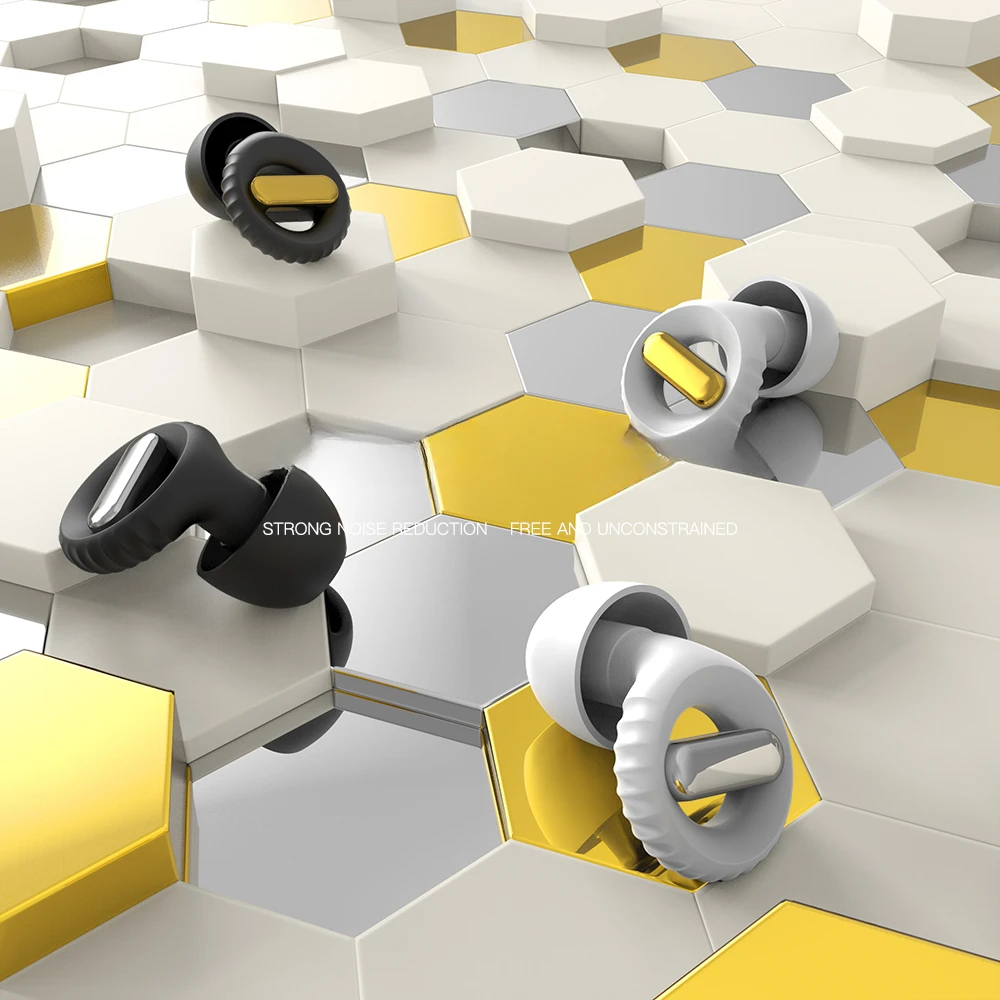 Noise Cancelling Earplugs for Concerts Waterproof Swimming Earplug Hearing Protection Soft Silicone Ear Plugs Sleep Aid Ear Plug