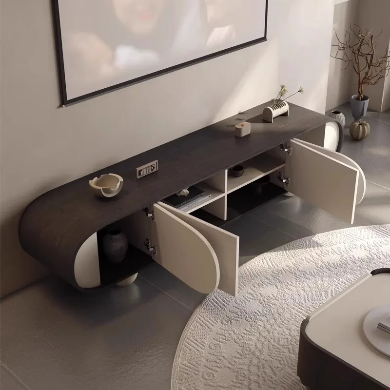 

Vertical Narrow Tv Stand Universal Modern Alone Wooden White Tv Cabinet Living Room Designer Mueble Para Tele Furniture Home