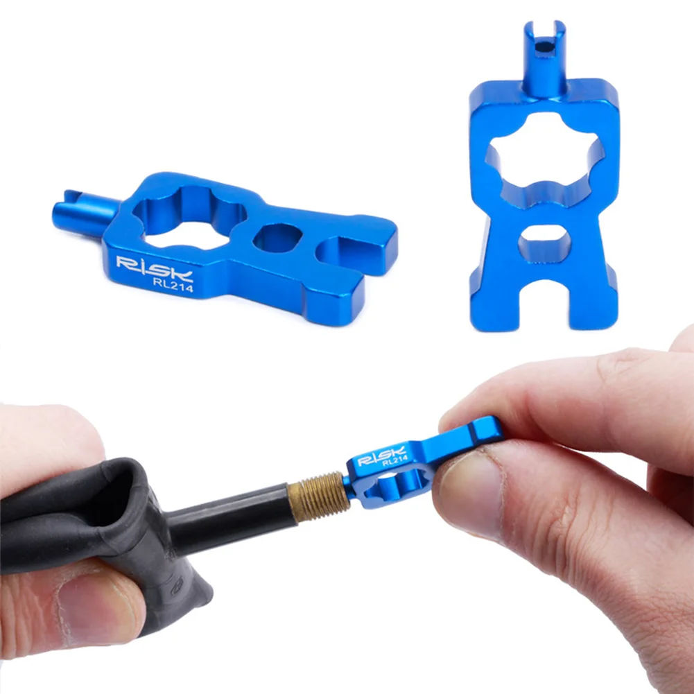 4  In  1  Valve  Wrench Valve Core Disassembly Installation Tools For Mtb Road Bike