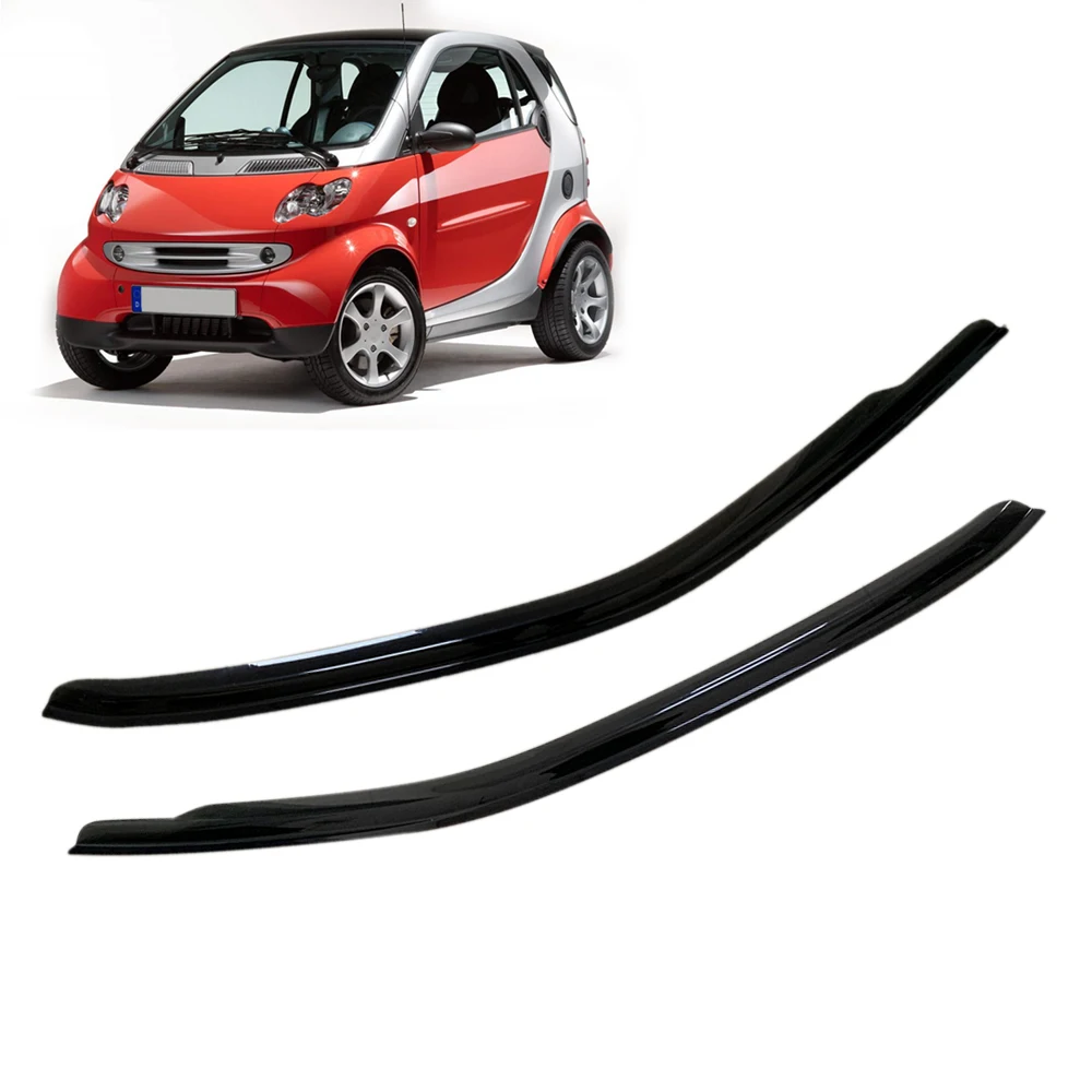 

Window Visor for SMART FORTWO W450 C450 1998-2000 2001 2002 2003 2004 2005 2006 2007 Wind Deflectors Rain Guards Door Visor Vent