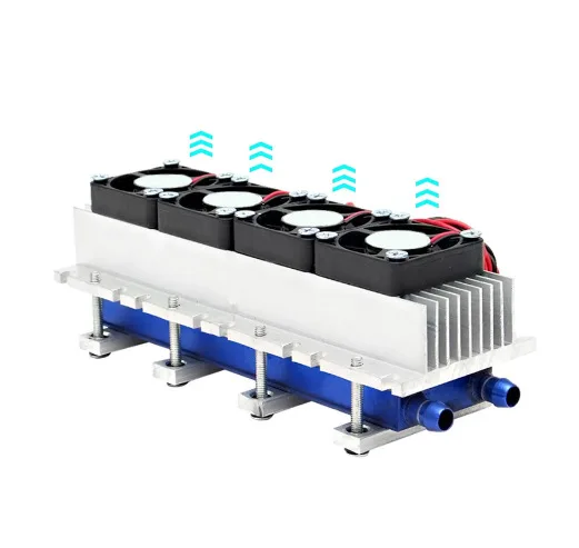 Refrigeration Sheet Kit 12v Electronic 288W Radiator Small Air Conditioner Refrigerator Cooling Module