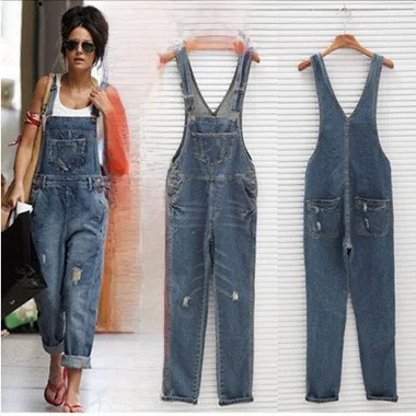 

Женские джинсовые комбинезоны, джинсы через плечо на подтяжках, рабочая одежда, облегающий крой с талией, синяя джинсовая ткань с воском