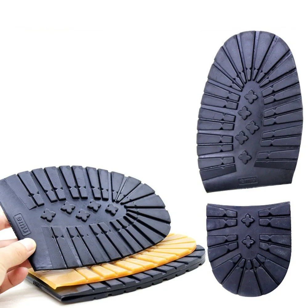 1 Pair Durable Non-Slip Shoes Mat Stickers Wear-Resistant Self-Adhesive Repair Materials Thicken Sole Protector Sole Sticker