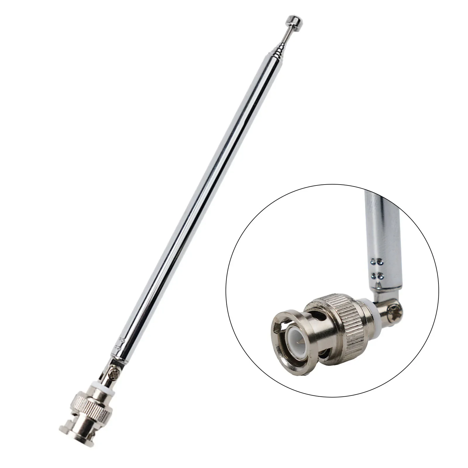 Improve Reception with 7 Sections Telescopic For Radio Scanner Antenna Long lasting Performance Simple Installation